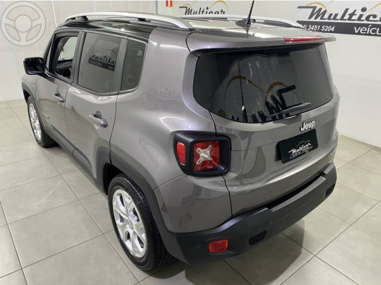 JEEP - RENEGADE 1.8 16V FLEX LIMITED 4P AUTOMÁTICO - 2017/2017 - CINZA - R$ 77.500,00