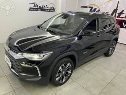 CHEVROLET - TRACKER 1.2 12V PREMIER TURBO FLEX 4P AUTOMÁTICO - 2021/2022 - PRETA - R$ 123.500,00