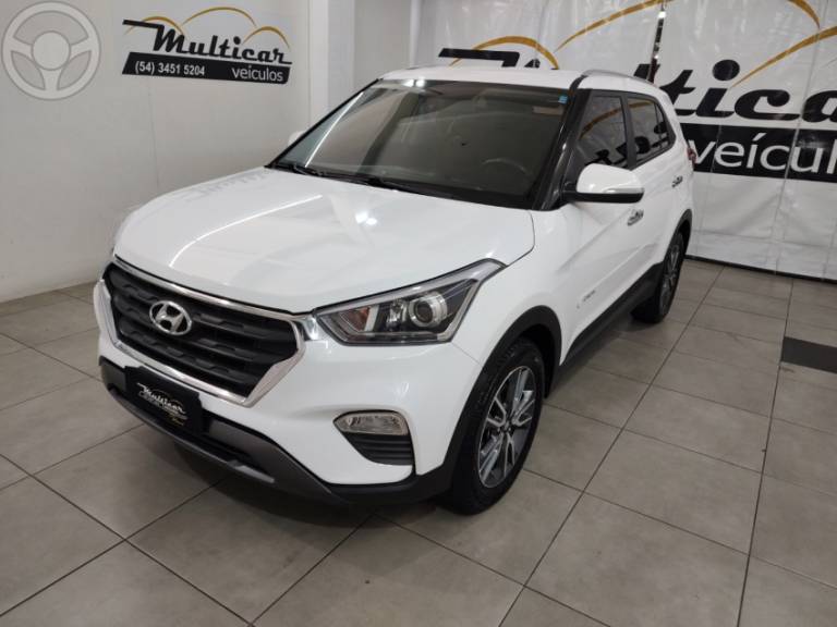 HYUNDAI - CRETA 2.0 16V FLEX PRESTIGE AUTOMÁTICO - 2017/2018 - BRANCA - R$ 91.900,00