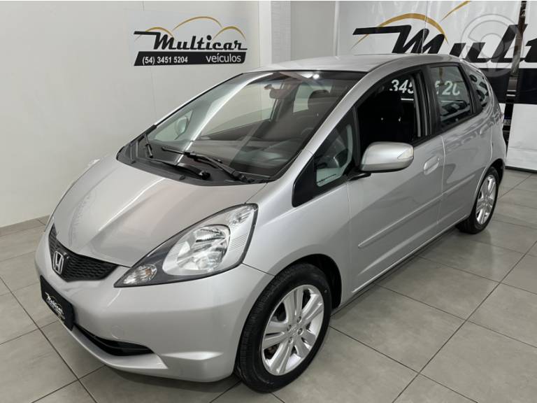 HONDA - FIT 1.5 EX 16V FLEX 4P MANUAL - 2012/2012 - PRATA - R$ 48.500,00