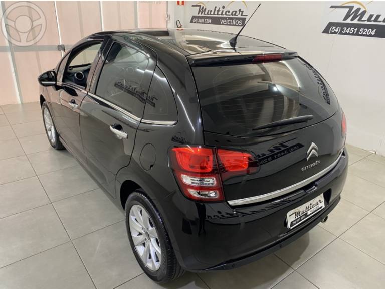 CITROËN - C3 1.6 EXCLUSIVE 16V FLEX 4P AUTOMÁTICO - 2014/2014 - PRETA - R$ 43.900,00