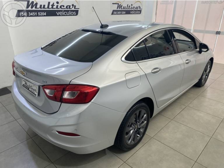 CHEVROLET - CRUZE 1.4 TURBO LTZ 16V FLEX 4P AUTOMÁTICO - 2019/2019 - PRATA - R$ 93.900,00