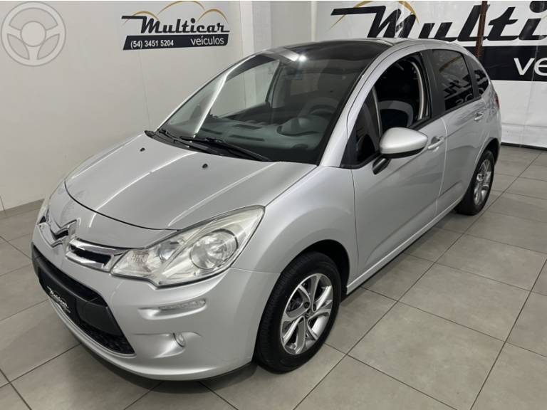 CITROËN - C3 1.6 TENDANCE 16V FLEX 4P AUTOMÁTICO - 2014/2015 - PRATA - R$ 44.900,00