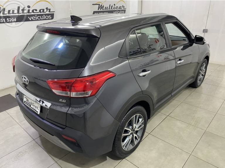 HYUNDAI - CRETA 2.0 16V FLEX PRESTIGE AUTOMÁTICO - 2018/2018 - CINZA - R$ 93.900,00