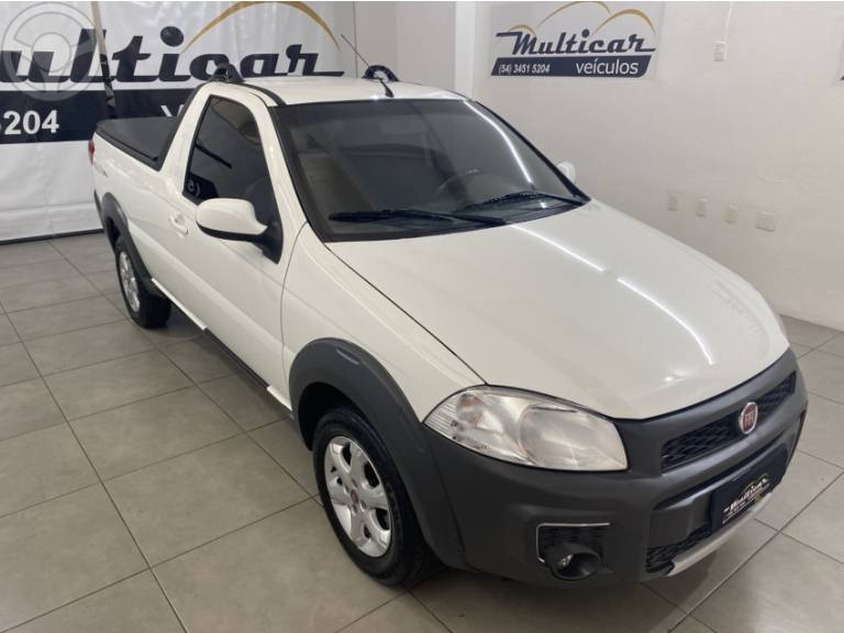 FIAT - STRADA 1.4 FREEDOM CS 8V FLEX 2P MANUAL - 2019/2020 - BRANCA - R$ 67.500,00