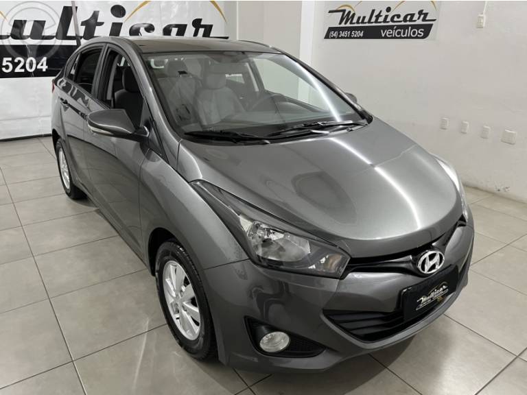 HYUNDAI - HB20S 1.6 COMFORT PLUS 16V FLEX 4P AUTOMÁTICO - 2014/2015 - CINZA - R$ 55.900,00