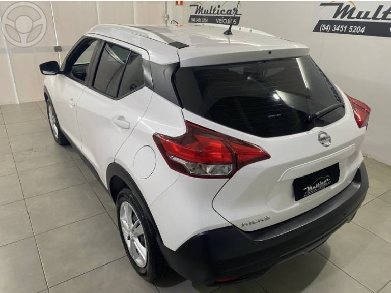 NISSAN - KICKS 1.6 16V FLEX S XTRONIC 4P AUTOMÁTICO - 2019/2020 - BRANCA - R$ 84.900,00