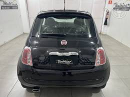 FIAT - 500 1.4 CULT 8V FLEX 2P MANUAL - 2011/2012 - PRETA - R$ 43.900,00
