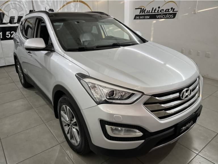 HYUNDAI - SANTA FÉ 3.3 MPFI 4X4 7 LUGARES V6 270CV 4P AUTOMÁTICO - 2015/2015 - PRATA - R$ 102.000,00