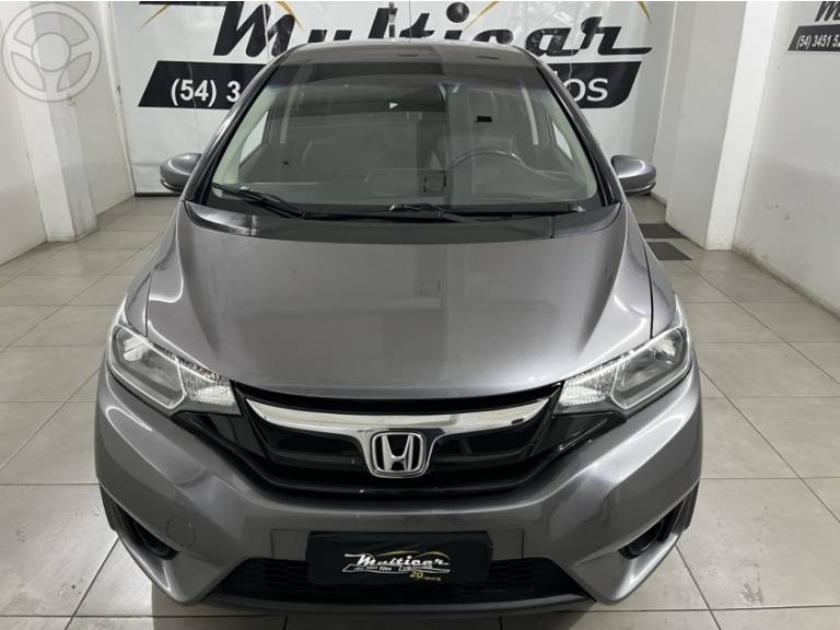 HONDA - FIT 1.5 EXL 16V FLEX 4P AUTOMÁTICO - 2014/2015 - CINZA - R$ 67.900,00