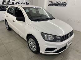 VOLKSWAGEN - GOL 1.6 MSI 8V TOTALFLEX 4P MANUAL - 2018/2019 - BRANCA - R$ 53.900,00