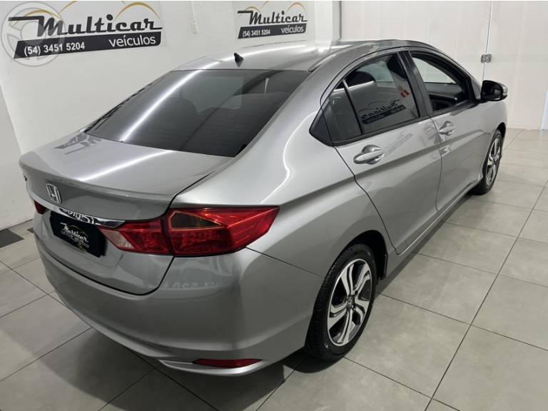 HONDA - CITY 1.5 LX 16V FLEX 4P AUTOMÁTICO - 2015/2015 - CINZA - R$ 68.900,00