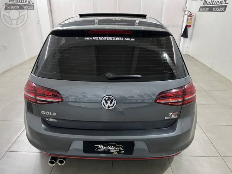 VOLKSWAGEN - GOLF 1.4 TSI HIGHLINE 16V 4P AUTOMÁTICO - 2014/2015 - CINZA - R$ 86.900,00
