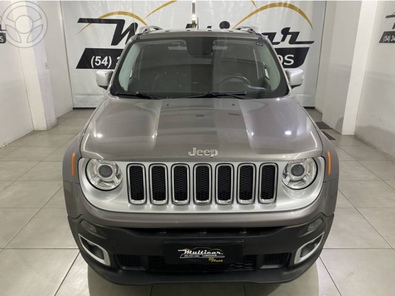 JEEP - RENEGADE 1.8 16V FLEX LIMITED 4P AUTOMÁTICO - 2017/2017 - CINZA - R$ 77.500,00