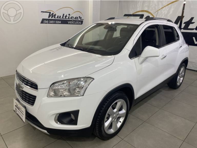 CHEVROLET - TRACKER 1.8 MPFI LTZ 4X2 16V FLEX 4P AUTOMÁTICO - 2014/2015 - BRANCA - R$ 70.900,00