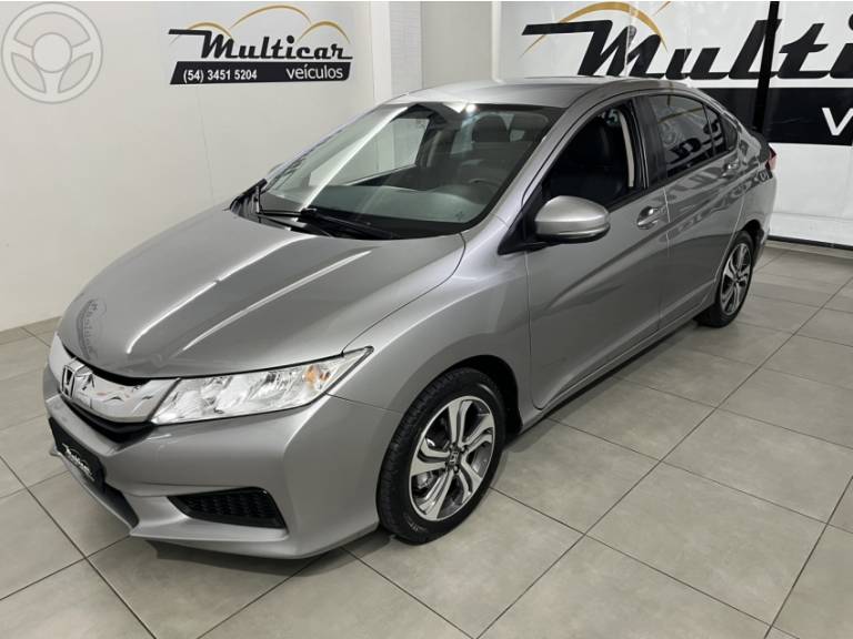 HONDA - CITY 1.5 LX 16V FLEX 4P AUTOMÁTICO - 2015/2015 - CINZA - R$ 68.900,00