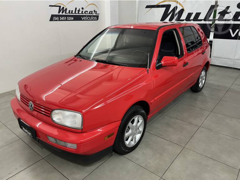 VOLKSWAGEN - GOLF 2.0 MI GLX 8V 4P MANUAL - 1996/1996 - VERMELHA - R$ 49.000,00