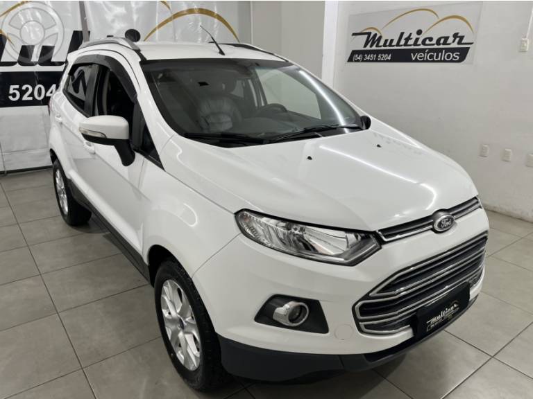 FORD - ECOSPORT 2.0 TITANIUM 16V FLEX 4P AUTOMÁTICO - 2014/2014 - BRANCA - R$ 55.900,00