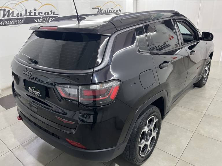 JEEP - COMPASS 2.0 TRAILHAWK TD350 TURBO DIESEL 4X4 4P AUTOMÁTICO - 2022/2022 - PRETA - R$ 149.900,00