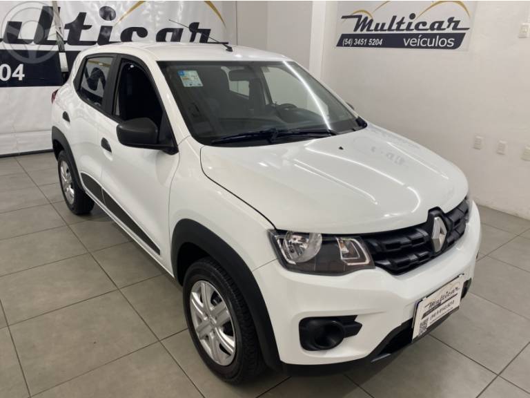 RENAULT - KWID 1.0 12V SCE FLEX ZEN MANUAL - 2021/2022 - BRANCA - R$ 49.500,00