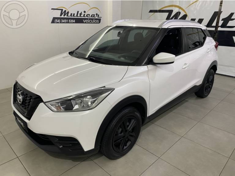 NISSAN - KICKS 1.6 16V FLEX S XTRONIC 4P AUTOMÁTICO - 2019/2020 - BRANCA - R$ 84.900,00