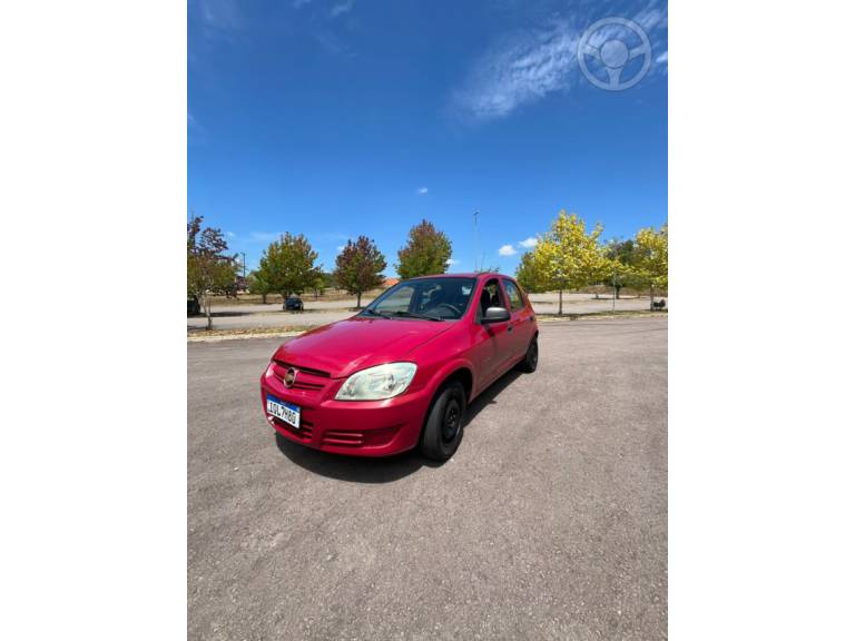 CHEVROLET - CELTA 1.0 MPFI SPIRIT 8V FLEX 4P MANUAL - 2009/2010 - VERMELHA - R$ 22.500,00