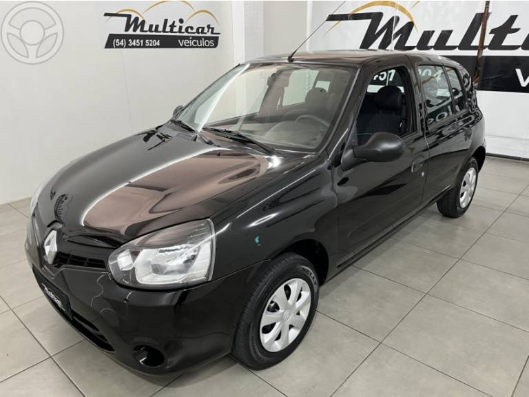 RENAULT - CLIO 1.0 EXPRESSION 16V FLEX 4P MANUAL - 2015/2015 - PRETA - R$ 32.900,00