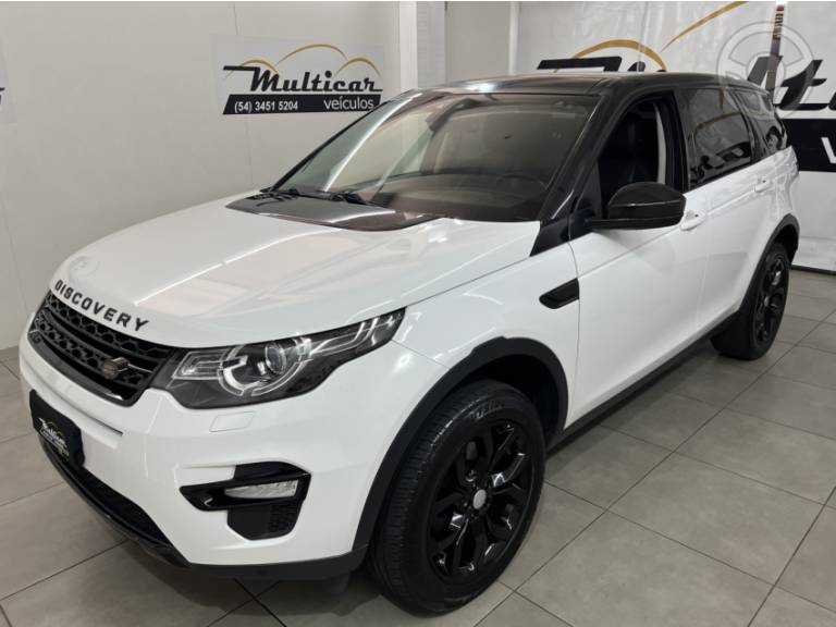 LAND ROVER - DISCOVERY SPORT 2.0 16V TD4 TURBO DIESEL HSE 4P AUTOMÁTICO - 2015/2016 - BRANCA - R$ 116.900,00