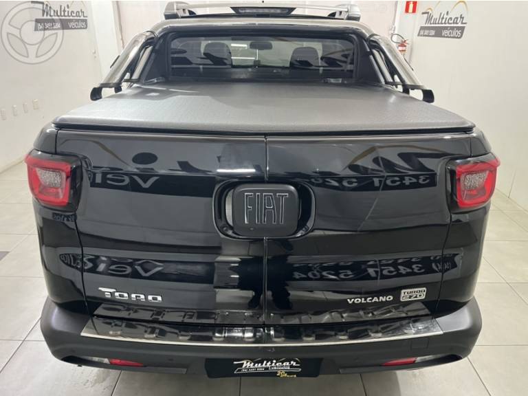 FIAT - TORO 1.3 VOLCANO T270 4X2 16V FLEX 4P AUTOMÁTICO - 2023/2023 - PRETA - R$ 133.900,00