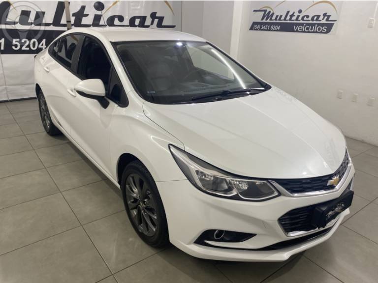 CHEVROLET - CRUZE 1.4 TURBO LT 16V FLEX 4P AUTOMÁTICO - 2019/2019 - BRANCA - R$ 92.900,00