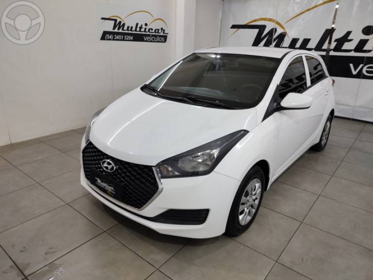 HYUNDAI - HB20 1.0 UNIQUE 12V FLEX 4P MANUAL - 2018/2019 - BRANCA - R$ 54.900,00