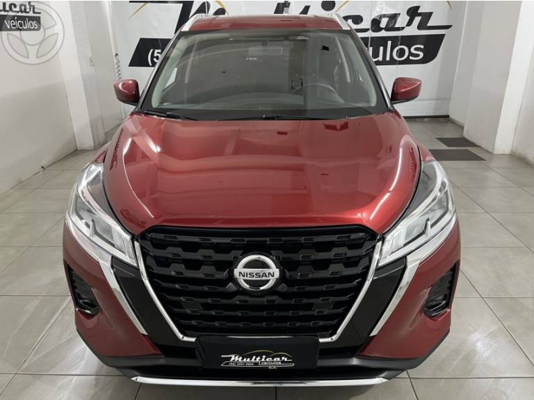 NISSAN - KICKS 1.6 16V SENSE FLEXSTART 4P MANUAL - 2022/2022 - VERMELHA - R$ 88.900,00