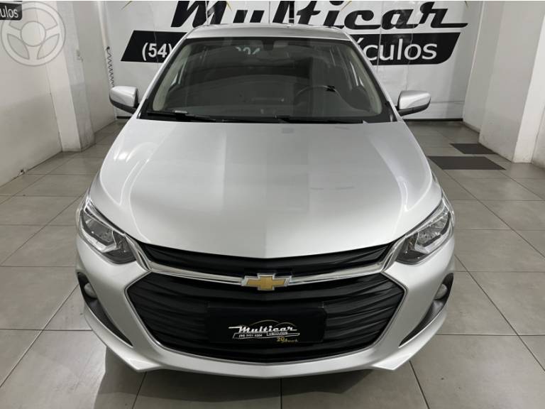 CHEVROLET - ONIX 1.0 LTZ 8V TURBO FLEX 4P AUTOMÁTICO - 2019/2020 - PRATA - R$ 74.500,00