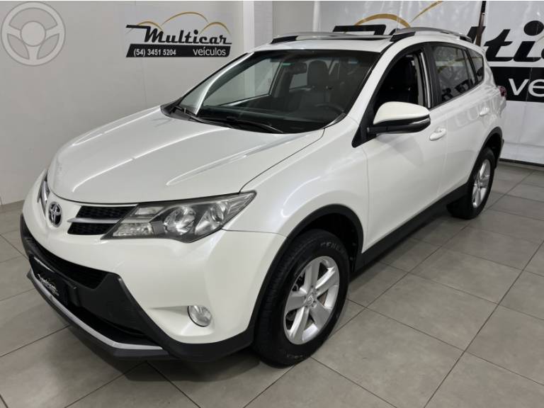 TOYOTA - RAV4 2.5 4X4 16V 4P AUTOMÁTICO - 2013/2013 - BRANCA - R$ 85.900,00