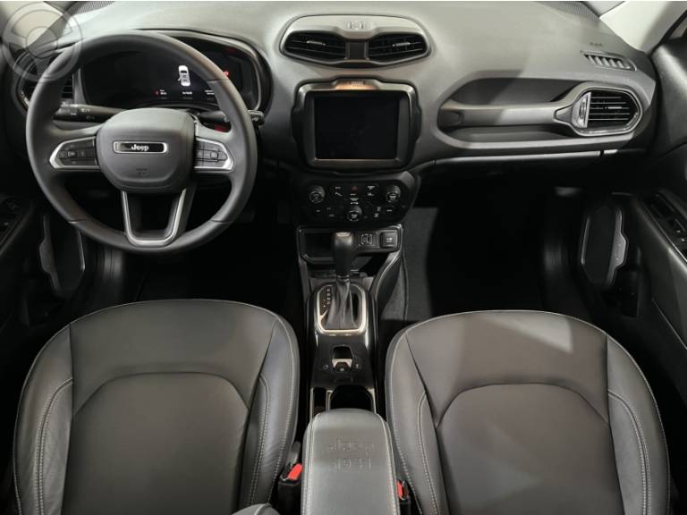 JEEP - RENEGADE 1.3 LONGITUDE T270 16V TURBO FLEX 4P AUTOMÁTICO - 2024/2025 - BRANCA - R$ 136.500,00