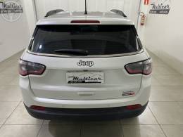 JEEP - COMPASS 2.0 16V FLEX LONGITUDE AUTOMÁTICO - 2017/2018 - BRANCA - R$ 92.900,00