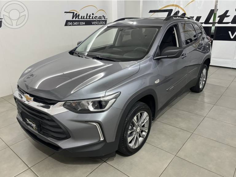 CHEVROLET - TRACKER 1.0 12V TURBO FLEX 4P AUTOMÁTICO - 2022/2022 - CINZA - R$ 95.500,00