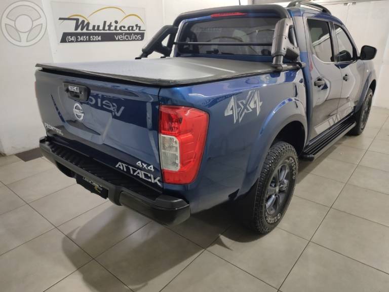 NISSAN - FRONTIER 2.3 ATTACK 4X4 CD BI-TURBO DIESEL 4P AUTOMÁTICO - 2020/2021 - AZUL - R$ 149.900,00