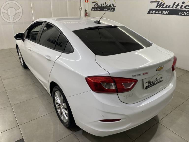 CHEVROLET - CRUZE 1.4 TURBO LT 16V FLEX 4P AUTOMÁTICO - 2019/2019 - BRANCA - R$ 92.900,00