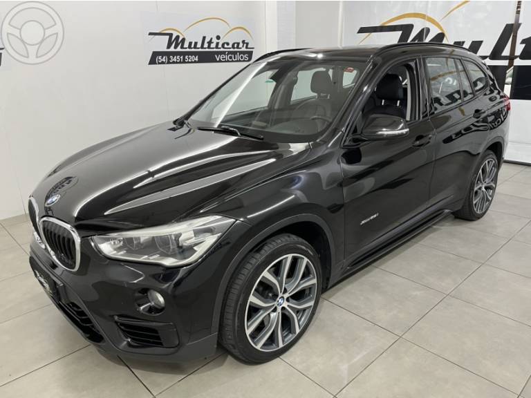 BMW - X1 2.0 16V TURBO XDRIVE25I SPORT 4P AUTOMÁTICO - 2016/2016 - PRETA - R$ 119.900,00