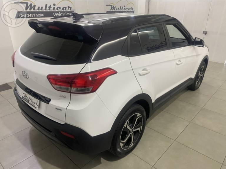 HYUNDAI - CRETA 2.0 16V FLEX SPORT AUTOMÁTICO - 2019/2019 - BRANCA - R$ 96.500,00