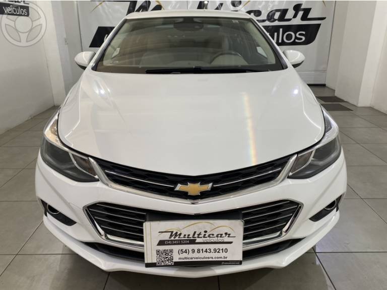CHEVROLET - CRUZE 1.4 TURBO LTZ 16V FLEX 4P AUTOMÁTICO - 2018/2018 - BRANCA - R$ 94.900,00