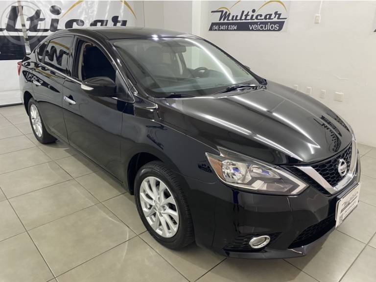 NISSAN - SENTRA 2.0 S 16V FLEX 4P AUTOMÁTICO - 2018/2019 - PRETA - R$ 72.900,00