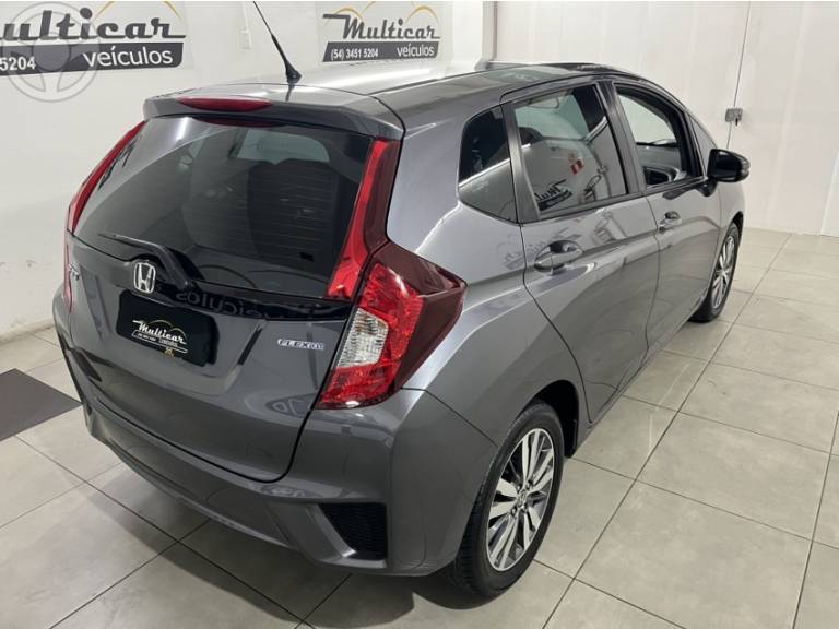 HONDA - FIT 1.5 EXL 16V FLEX 4P AUTOMÁTICO - 2014/2015 - CINZA - R$ 67.900,00