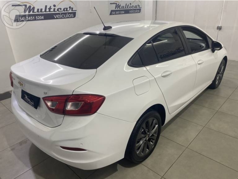 CHEVROLET - CRUZE 1.4 TURBO LT 16V FLEX 4P AUTOMÁTICO - 2019/2019 - BRANCA - R$ 92.900,00