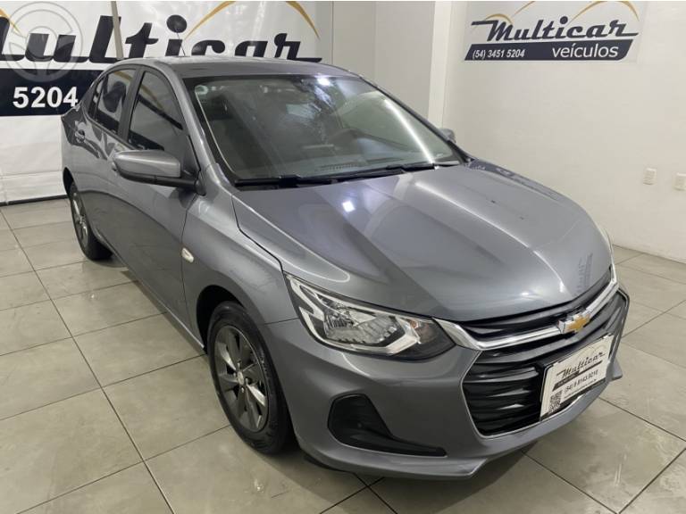 CHEVROLET - ONIX 1.0 LT 12V FLEX 4P MANUAL - 2021/2021 - CINZA - R$ 68.500,00