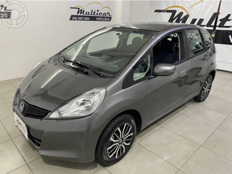 HONDA - FIT 1.4 DX 16V FLEX 4P MANUAL - 2012/2013 - CINZA - R$ 47.500,00