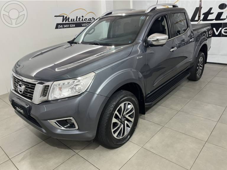 NISSAN - FRONTIER 2.3 LE 4X4 CD BI TURBO DIESEL 4P AUTOMÁTICO - 2019/2019 - CINZA - R$ 149.900,00