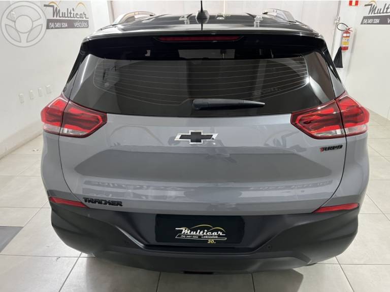 CHEVROLET - TRACKER 1.0 12V LT TURBO FLEX 4P AUTOMÁTICO - 2021/2021 - CINZA - R$ 92.500,00