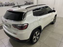 JEEP - COMPASS 2.0 16V FLEX LONGITUDE AUTOMÁTICO - 2017/2018 - BRANCA - R$ 95.900,00